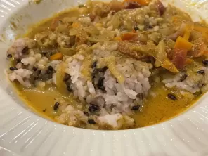 グルテンフリー＆ベジタリアンスパイシーカレーを作ってみたよ❣️