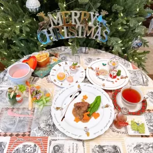 ベジタリアンも一緒に楽しめる不思議の国のXmasディナー2024 ご予約受付のお知らせのサムネイル